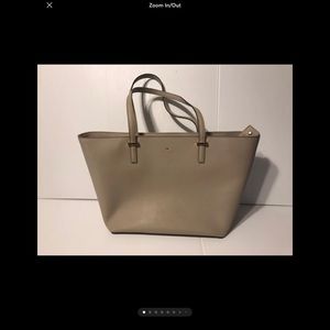 Kate Spade tote bag leather